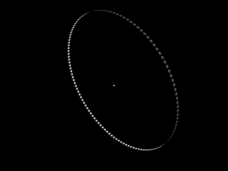 A diagram of a Dyson ring